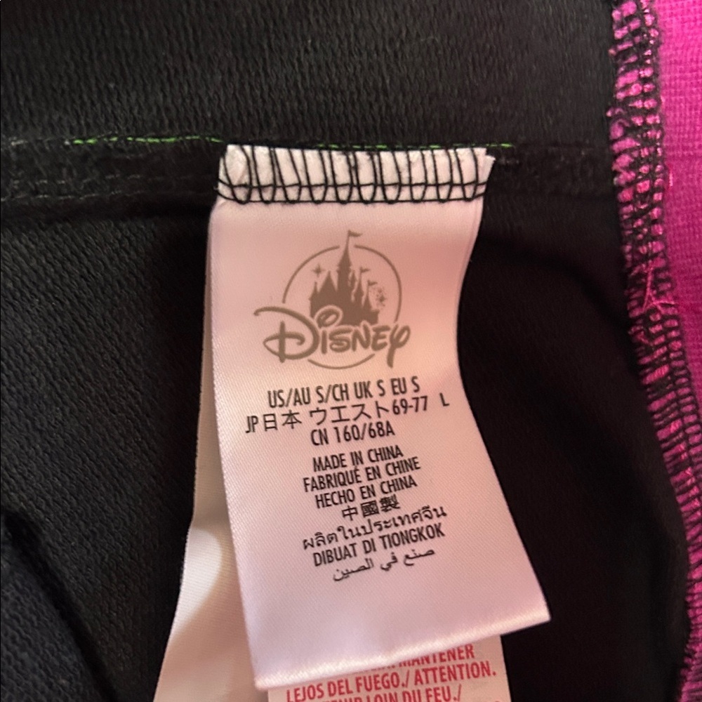 Disney Black Shorts with Pink and Blue Highlights - Picture 6 of 12